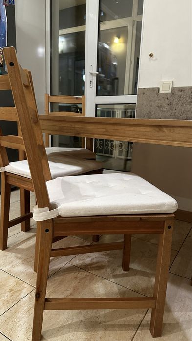 Продам стол и стулья ИКЕА