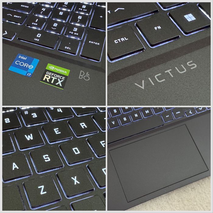 16.1 144hz/ RTX 3060 6GB /i7 11800h /512SSD/ 16gb/ HP Victus/B&O audio