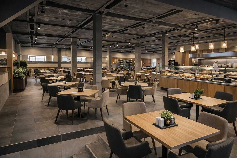 Сдается площадь под кофейню в бизнес-центре — 300 м²