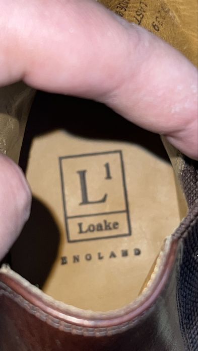Ботинки Loake England