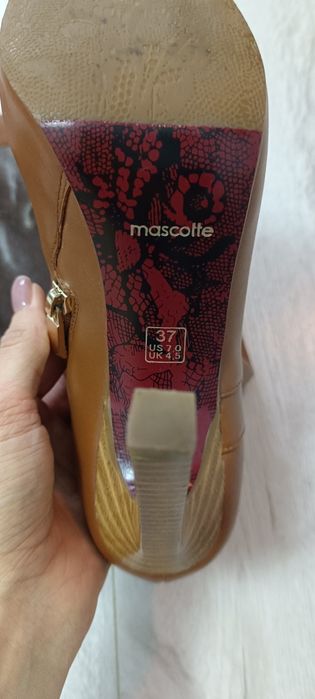 Сапоги кожаные Mascotte