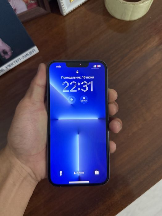 Айфон 13 про синий цвет 128 гб