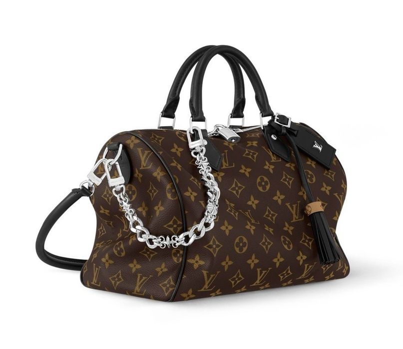 Louis Vuitton Speedy Soft 30 Dark Bag