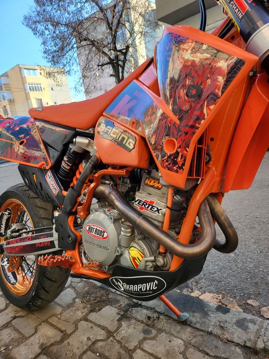 Vând schimb  ktm 560 525 rfs inmatriculat
