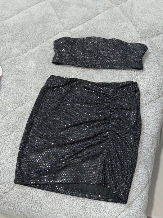 Дамски блестящ сет