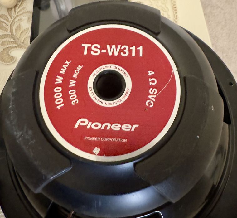 Продается сабвуфер Pioneer TS-W311