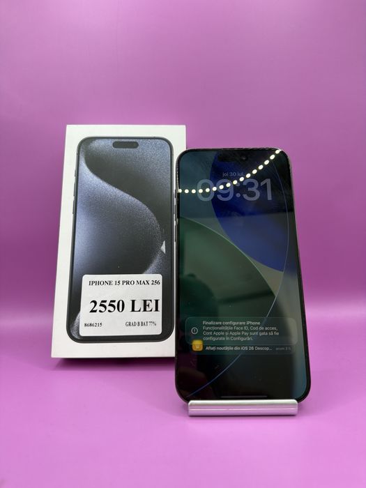 Iphone 15 pro max 256Gb •Matei Amanet Margeanului•86862