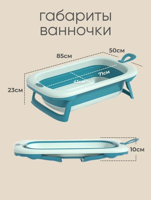 Детская ванна. Складная..