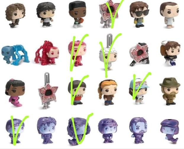 фигурки kinder joy осд