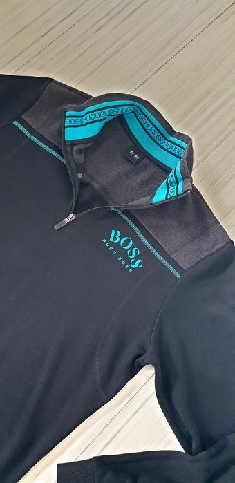 Hugo Boss  Half Zip Sweatshirt  M / L  ОРИГИНАЛ Мъжкa Блуза - Суитшърт