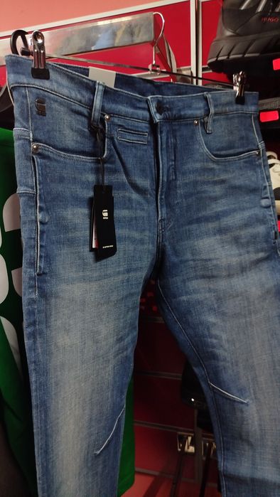 Оригинални дънки G-Star Raw D-Staq W32 W33 W34 W36 нови мъжки тъмни