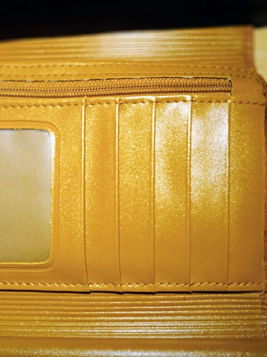 Portofel nou din piele foarte fină din SUA pentru femei