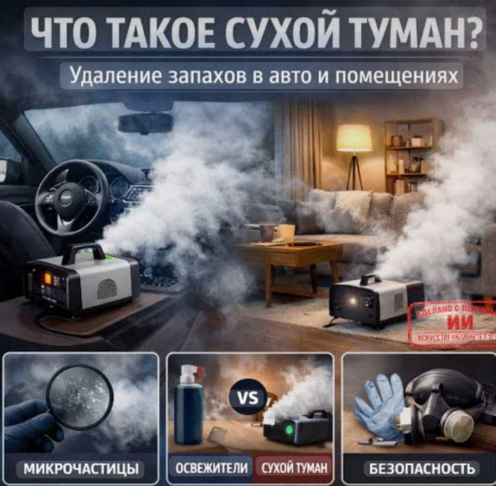Бытовая химия Сухой туман неприятный запах освежитель воздуха