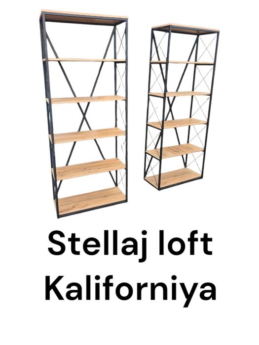 Stellaj loft KALIFORNIYA Ishlab chiqaruvchilardan.
