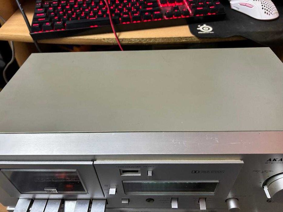 Vând set  Akai – Deck Akai CS-M02 + Amplificator Akai AM-U02