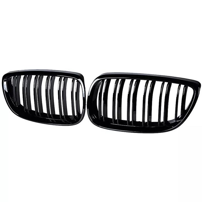 Grile Centrale Bmw E92 E93 2006-2009 Duble Negru Lucios M3