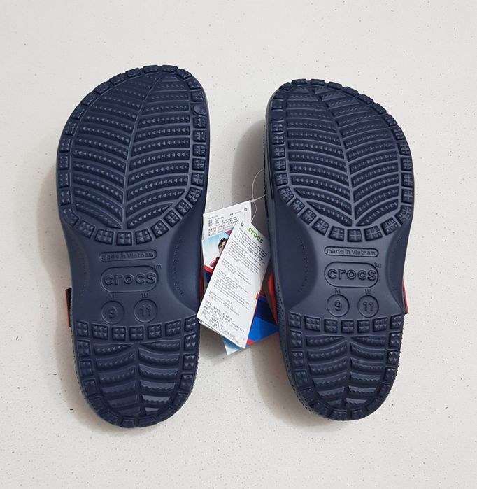 Saboți CROCS Superman Classic Clog 211131 Albastru, șlapi, papuci de vară, mărimea 42 - 43 EU unisex