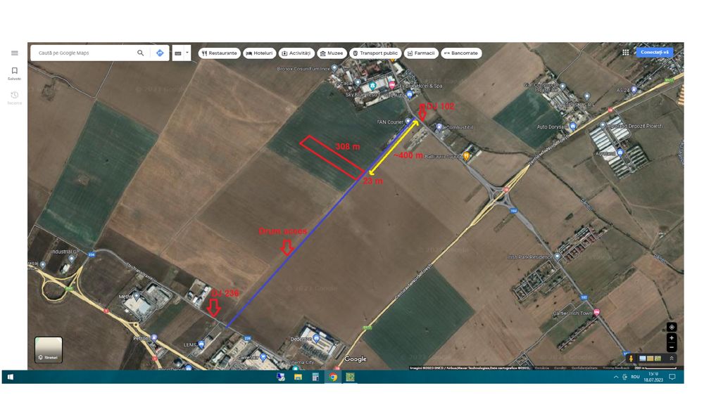 Teren Extravilan 7100m Paulesti-Prahova PROPRIETAR