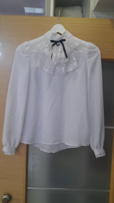 Нарядная блузка для девочки 7–8 лет