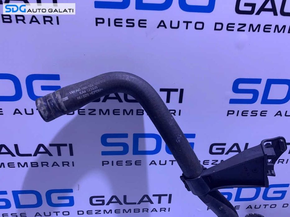 Furtunuri Conducta Apa Lichid Racire Motor Volkswagen Golf 6 1.6 tdi CAYB CAYC 2008 - 2014 Cod 1K0122109BQ