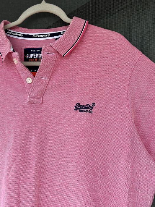 Мъжка поло тениска SuperDry (Premium) - размер 3XL, Отлично състояние