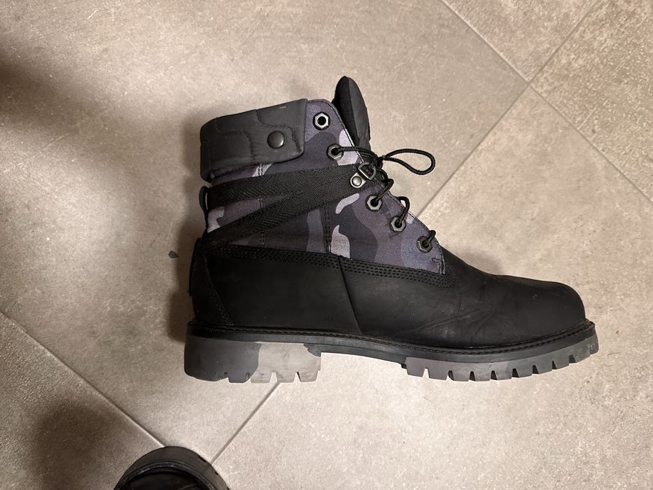 Timberland ботуши черен камуфлаж 43