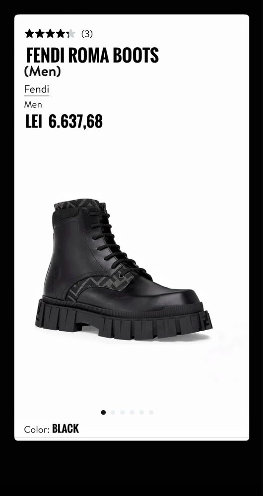 Fendi roma boots deals