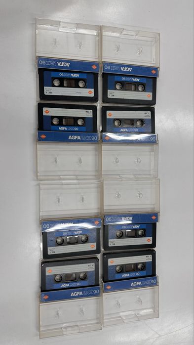 13 броя Аудиокасетки Agfa LNX