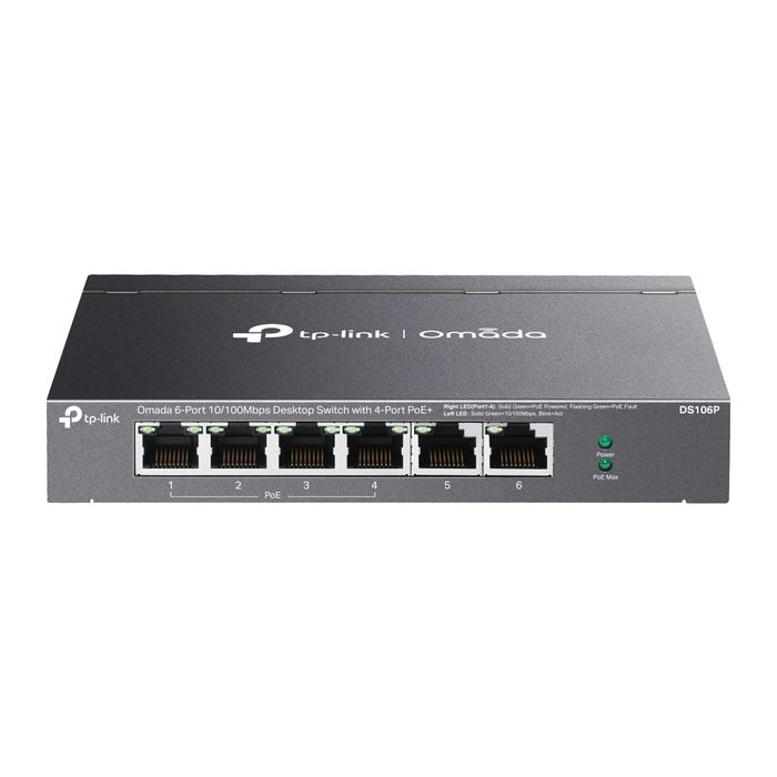 Tp-Link DS106P 6-портовый PoE-коммутатор