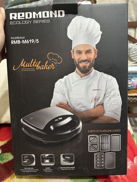 Мультипекарь redmond новый