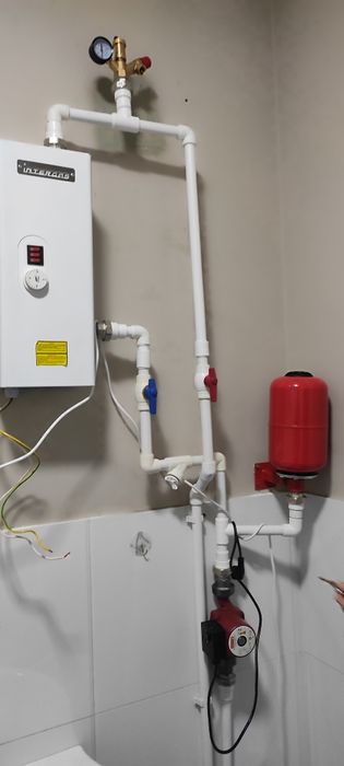 Монтаж водоснабжения и отопления