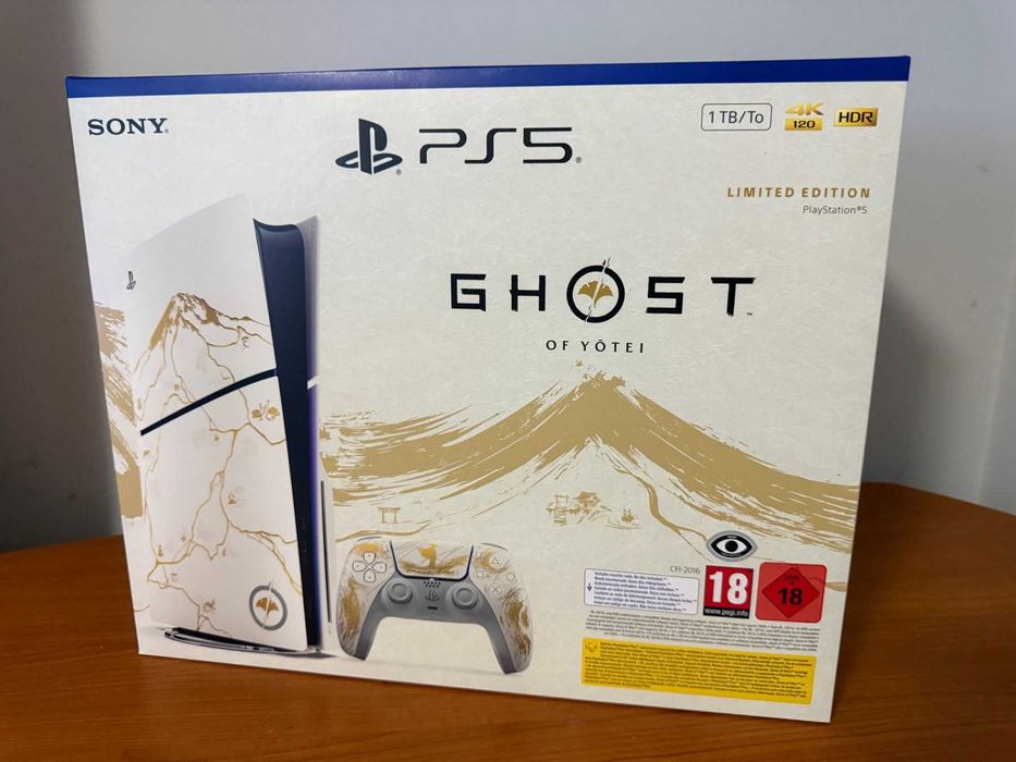 Конзола PlayStation 5(Slim) Ghost of Yotei Gold Limited Edition Bundle