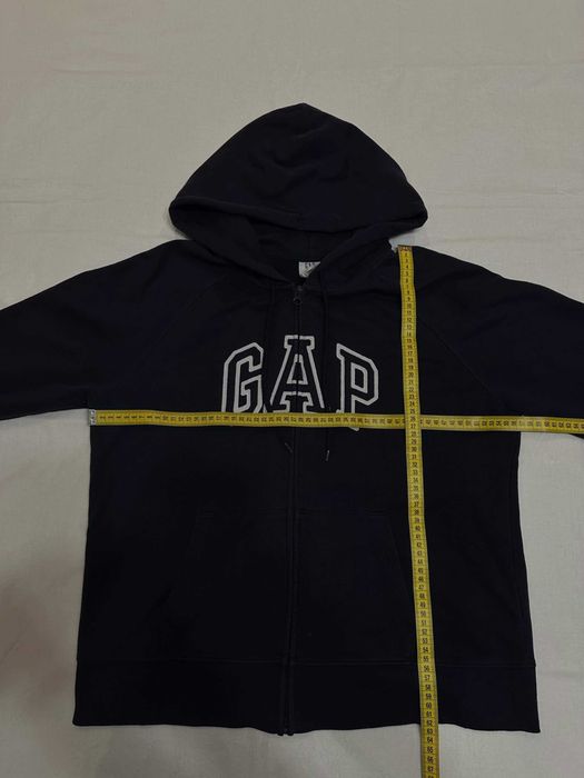 GAP Суитшърт с цип и качулка