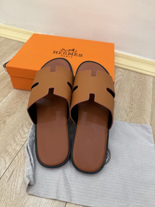 Мужские шлепанцы Hermes