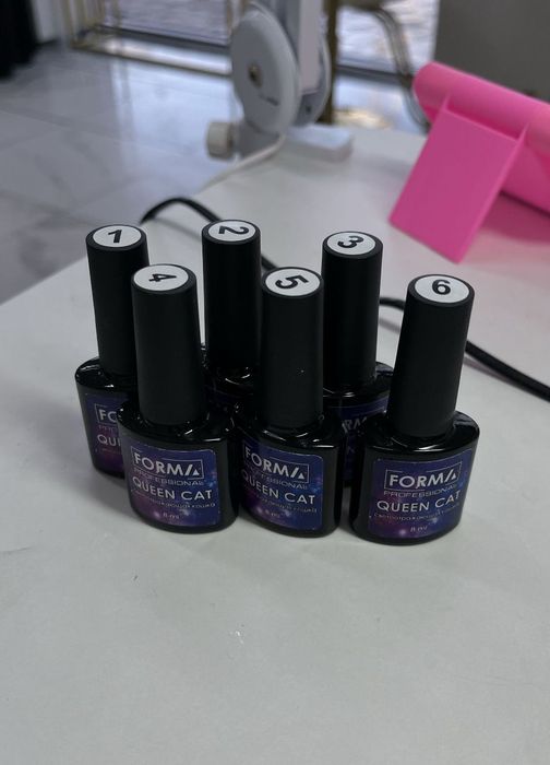 Гель лак кошачий глаз