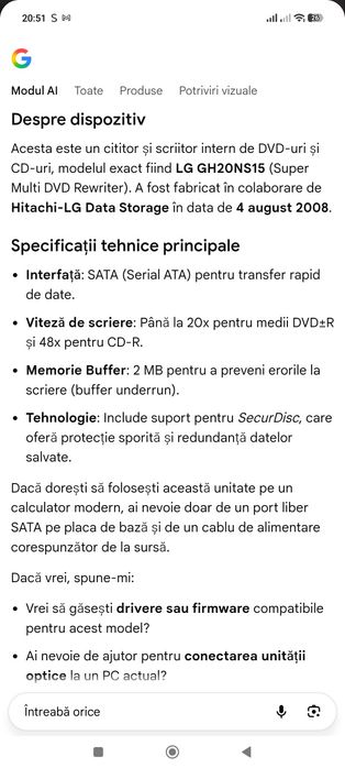Dvd   writer.  LG