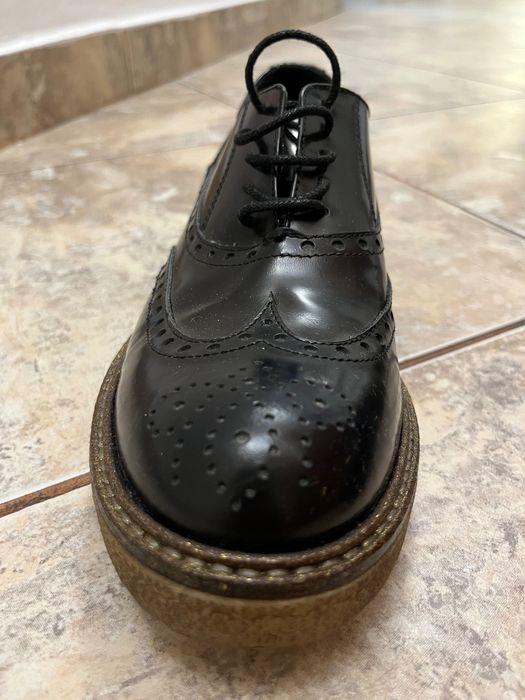 Pantofi Brogue din piele Baldinini Trend, mărimea 37, Made in Italy