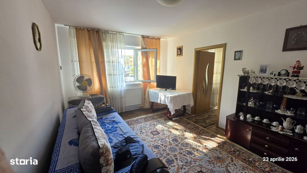 Apartament 2 camere, balcon, centrală pe gaz