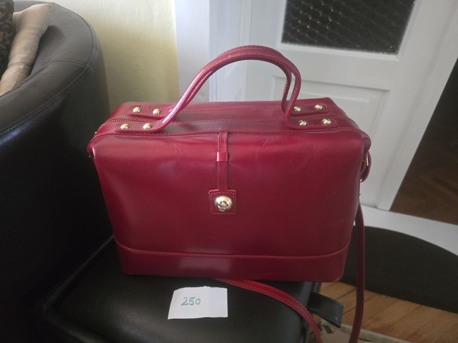 Genti geanta piele naturala italy italia guess