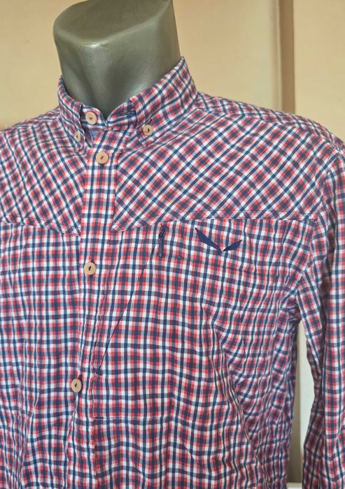 Salewa Fanes Flannel Long-Sleeve Shirt Мъжка Риза Туризъм Ежедневна Раз.M