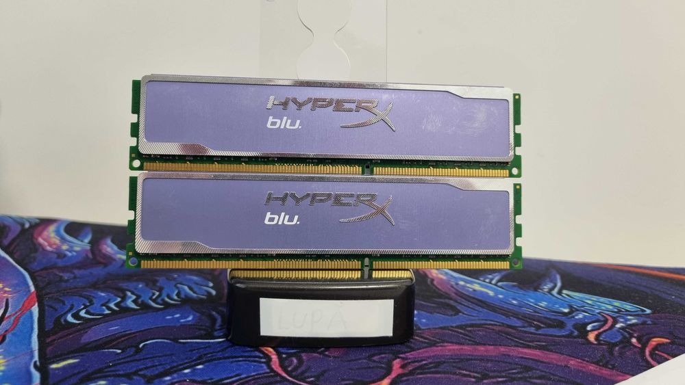 Kit memorii RAM PC 16Gb DDR3 1600Mhz(2x8Gb) Kingston HyperX Blu