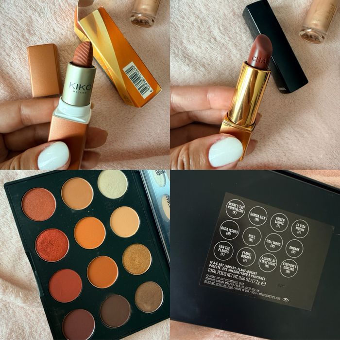 Сенки mac , nars , shiseido , dolce gabanna , червило chanel