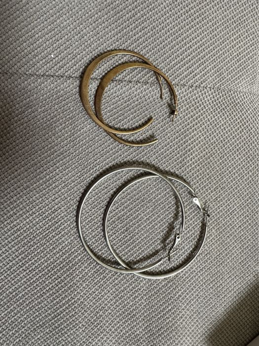 Сребърни дамски обеци