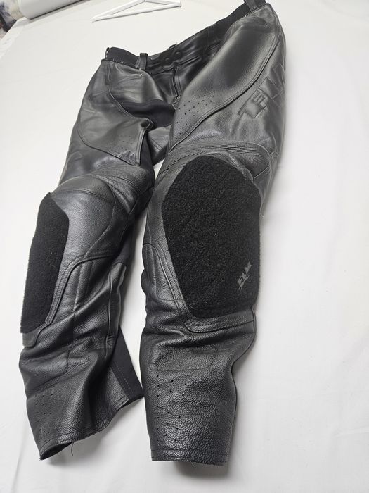 Costum moto din piele FLM 58-60 XXL