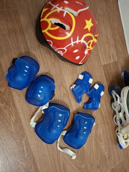 Ролики б/у с защитой размер 29-32