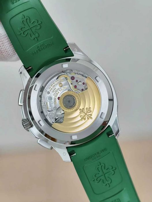 patek philippe aquanaut хроно зелено