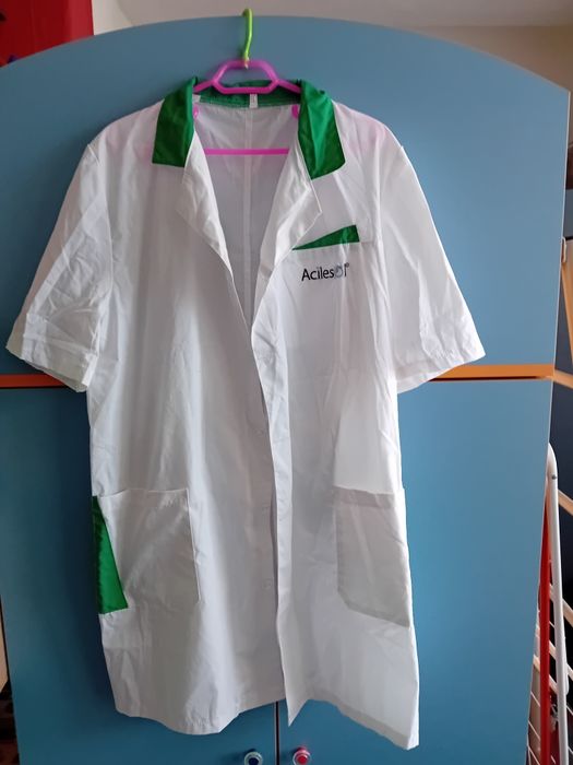 Бяла нова манта, размер Л