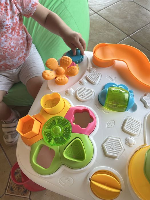 Masuta de joaca interactiva Mappy cu lumini si sunete, Roz