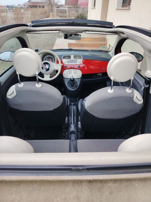 Fiat 500C, 1,2 benzina, 144000 km, stare foarte buna
