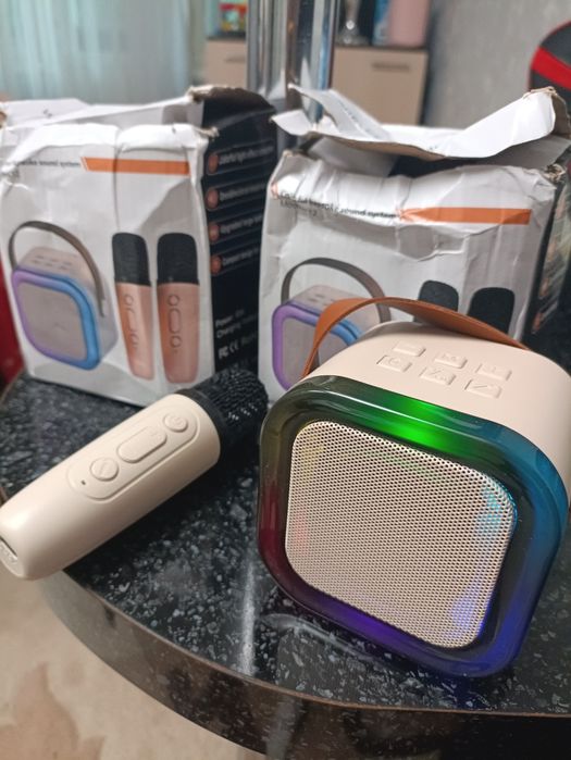 Колонка с микрофоном